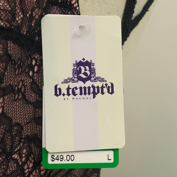 ⭐️SOLD⭐️tempted Bralette Size Large Size 7 or 36C - Picture 3 of 8